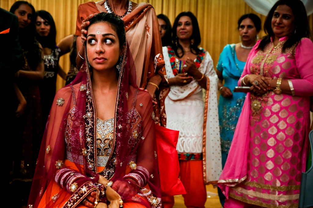 Stellavate Photography | Victoria BC wedding Photographer | Bride during indian wedding ceremony