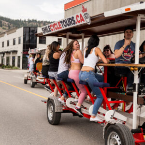 Victoria BC Bike tour event photography Downtown